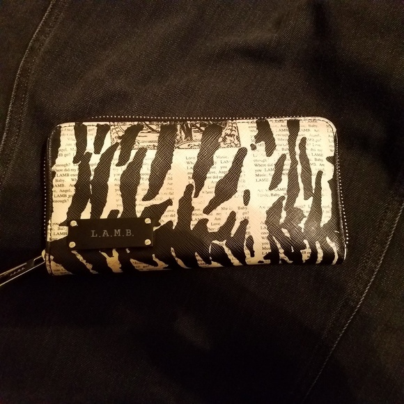 L.A.M.B. Handbags - L.A.M.B Zip wallet